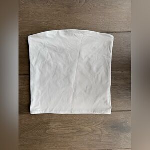 Babaton Contour Strapless Bandeau in Off-White